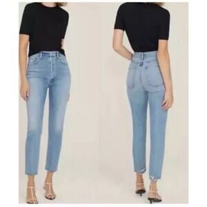 Agolde Nico High Rise Straight Leg Jeans 28